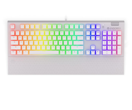Klawiatura ENDORFY Omnis Onyx White Kailh Brown RGB